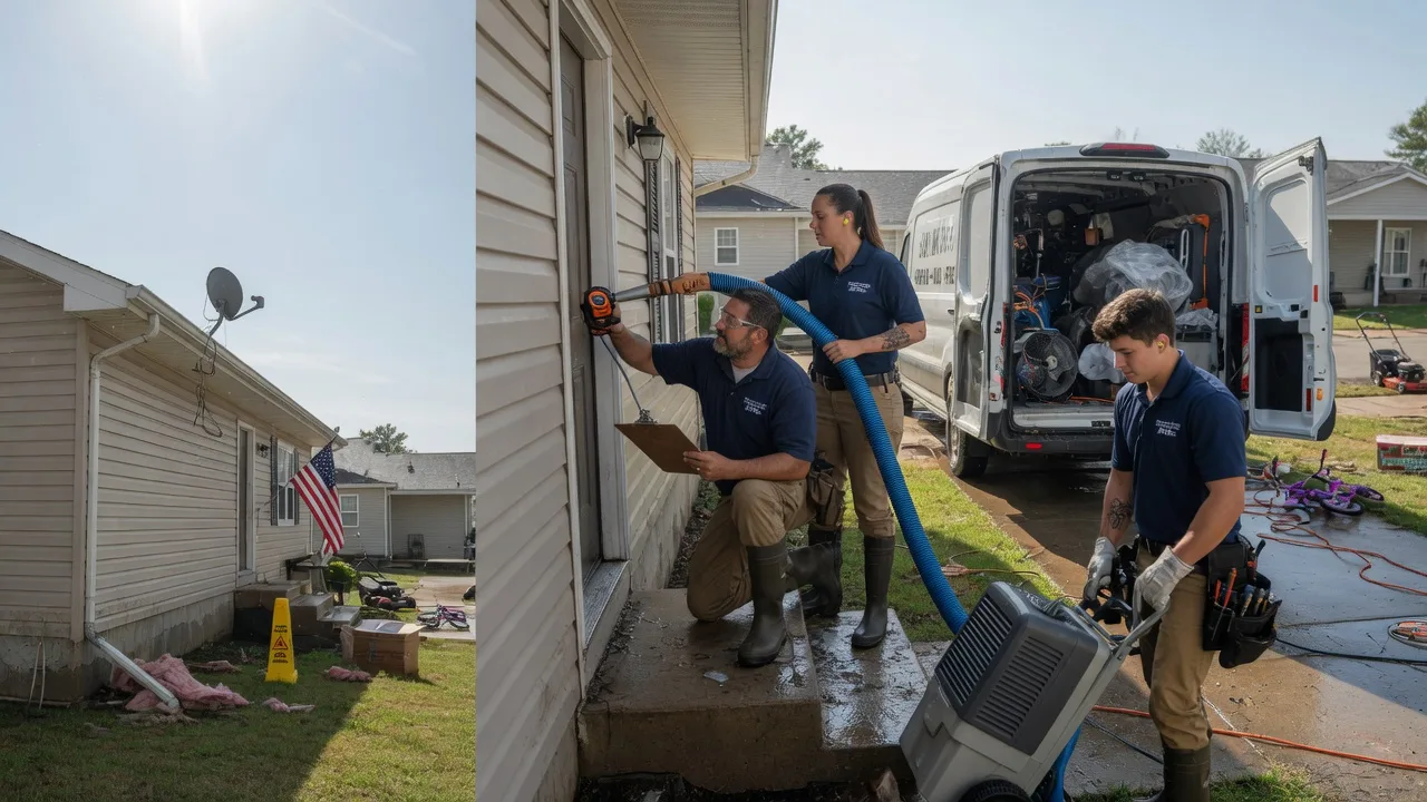Ceiling Water Damage Restoration in Hubert, NC near me